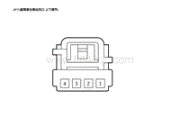 2023年蔚来ET5电路图-IP77 副驾驶左侧出风口-上下调节 