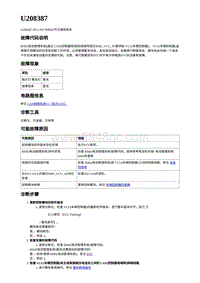 2023年蔚来ET7电动力故障码-U208387