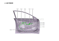 2023年蔚来ET5电路图-L33.左前门饰板线束