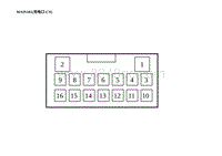 2023年蔚来ET5电路图-MAIN181 充电口-CN 