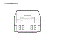 2023蔚来ES7电路图-CAO05 后排右侧出风口-左右 