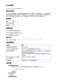 2023蔚来ES7-电动力控制故障码-U214887