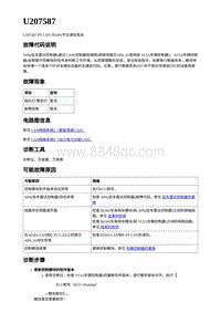 2023蔚来ES7-电动力控制故障码-U207587