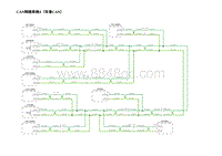 2023蔚来ES7电路图-CAN网络系统4（车身CAN）