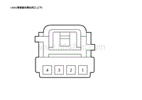 2023蔚来ES7电路图-CR02 驾驶座右侧出风口-上下 