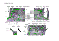 2023蔚来ES7电路图-主线束 中控及仪表 