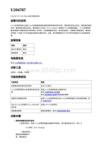 2023蔚来ES7-电动力控制故障码-U204787