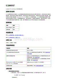 2023年蔚来ET5维修手册-电动力控制-U200F87