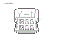 2023蔚来ES7电路图-LG05 尾门侧尾灯-中 