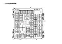 2023蔚来ES7电路图-MAIN60 仪表台保险丝盒 