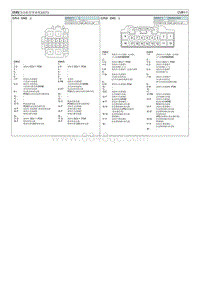 2017全新胜达G2.4电路图-EMS 发动机管理系统 接线盒