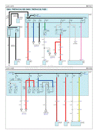 2016全新胜达G2.0T电路图-电源分布