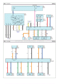 2015现代名图G2.0电路图-SRS 空气囊