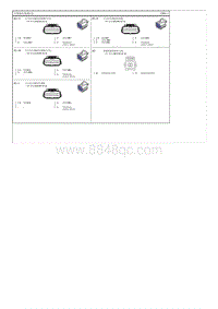 2016现代名图G2.0电路图-后保险杠线束