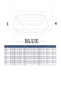 2018荣威i5 FA053B USB-娱乐主机线束对接连接器 