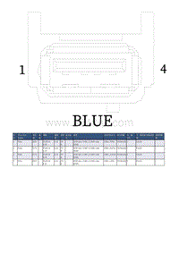 2018荣威i5 FA053A USB-娱乐主机线束对接连接器 