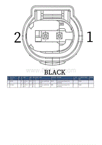 2018荣威i5 TS001 发动机冷却液温度传感器-2-1.5T 