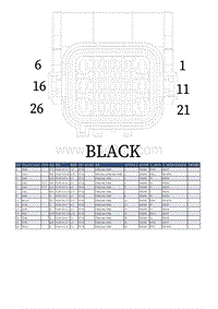 2018荣威i5 EB221 前舱-发动机线束对接连接器 