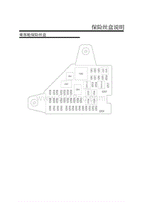 2018荣威i5 0-F6-乘客舱保险丝盒