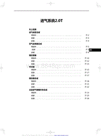 2023红旗HS3 进气系统2.0T