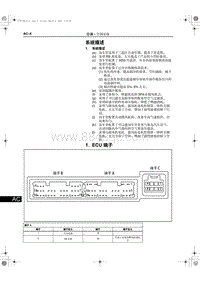 2017-2018红旗H7端子图 空调系统ECU端子