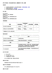 2020威朗维修 1.35升 DTC P0650 P263A或P263B－故障指示灯（MIL）故障