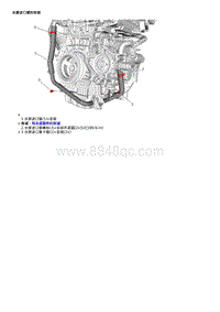 2020威朗维修 1.0升 水泵进口管的安装