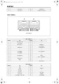 2023红旗HS3 端子图 右前车门控制单元