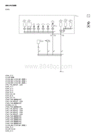 2019威朗轿跑GS 搭铁分布示意图