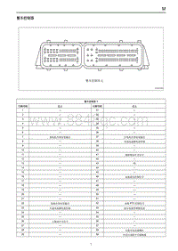 2019红旗E-HS3端子图 整车控制器