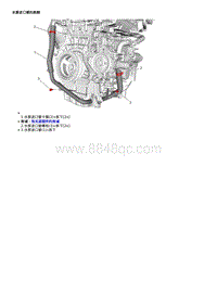 2020威朗维修 1.0升 水泵进口管的拆卸