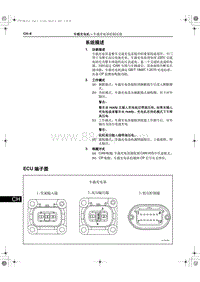 2017-2018红旗H7端子图 车载充电机控制系统ECU端子