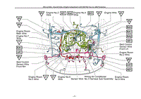 Wire and Wire Ground Points in Engine Compartment _LHD 3GR-FSE From Jul. 2006 Production_