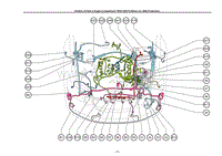 Position of Parts in Engine Compartment _RHD 3GR-FE Before Jul. 2006 Production_