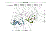 2009雷克萨斯ES350 ES240 座椅中零件的位置L-P