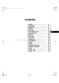 2023红旗H5 04 车身面板更换