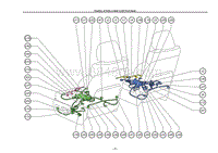 Position of Parts in Seat _LHD Front Seat_