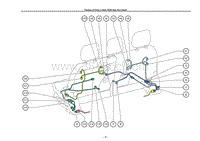 Position of Parts in Seat _RHD Rear No.2 Seat_