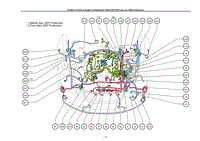 Position of Parts in Engine Compartment _RHD 3GR-FSE From Jul. 2006 Production_