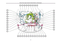 Position of Parts in Engine Compartment _RHD 3UZ-FE Before Jul. 2006 Production_