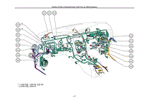 Position of Parts in Instrument Panel _LHD From Jul. 2006 Production_