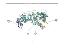 Ground Points in Instrument Panel _LHD From Jul. 2006 Production_