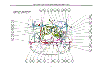 Position of Parts in Engine Compartment _LHD 3GR-FE From Jul. 2006 Production_