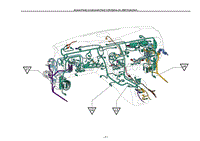 Ground Points in Instrument Panel _LHD Before Jul. 2006 Production_