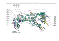 Position of Parts in Instrument Panel _LHD Before Jul. 2006 Production_