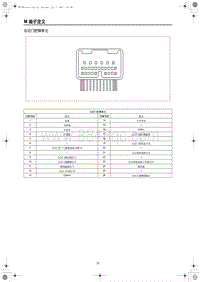 2023红旗H5电路图 右后门控制单元