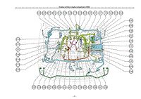 Position of Parts in Engine Compartment _RHD_