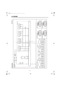 2023红旗HQ9电路图 倒车雷达控制系统