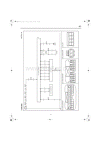 2023红旗HQ9电路图 门控制系统