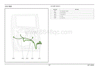 2017域虎7电路图 左后门线束